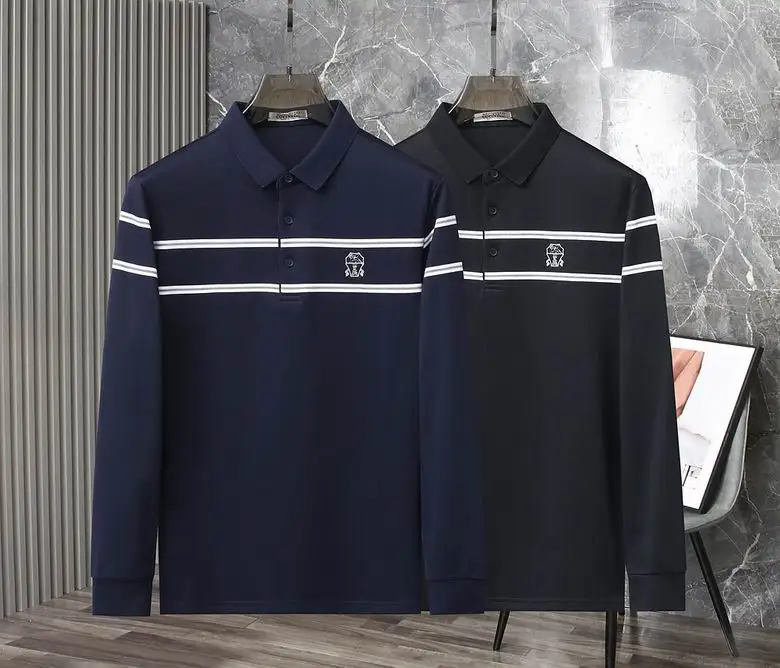 Brunello 长袖翻领 1012